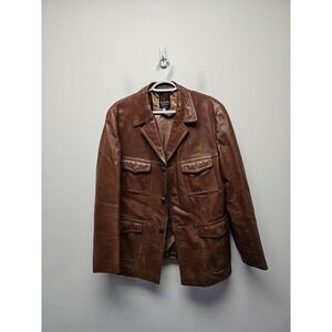 Authentic Europe Craft Genuine Mouton Lamb Vintage Mens 40  Jacket - Super Soft!